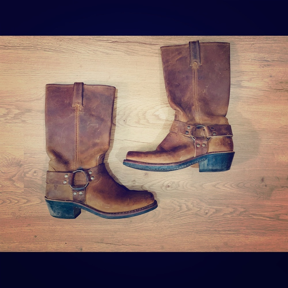 Women’s Frye Harness Boots